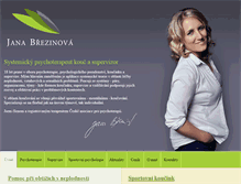 Tablet Screenshot of janabrezinova.cz